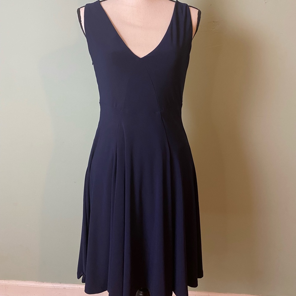 Ralph Lauren navy blue dress